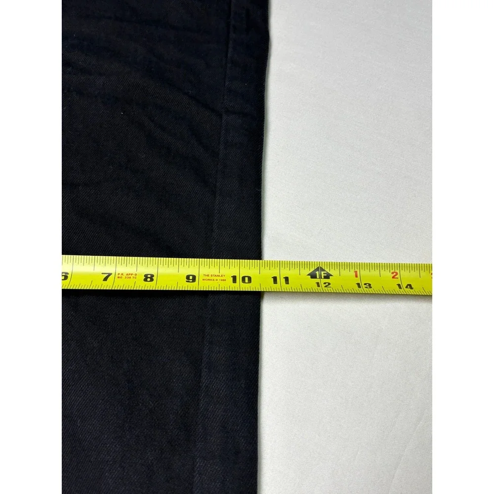 Levis 505 Regular Fit Black Jeans Mens W42 L28 Straight Leg‎ Denim 00505-0260